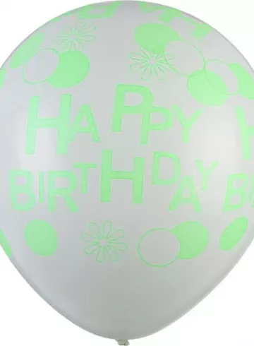 Шар с надписью от интернет-магазина цветов в 