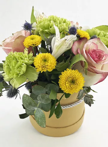 Композиция «Летняя» от интернет-магазина цветов в 