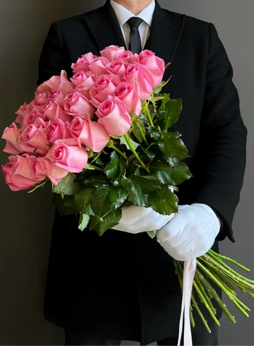 Розовые розы от интернет-магазина цветов в 