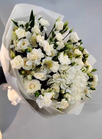 Белое облачко  от интернет-магазина цветов в 