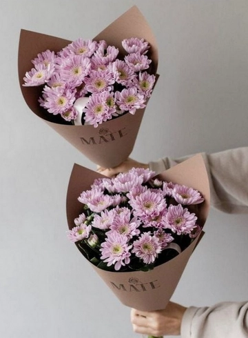 Букет из кустовых хризантем &laquo;Свежесть&raquo; от интернет-магазина цветов в 