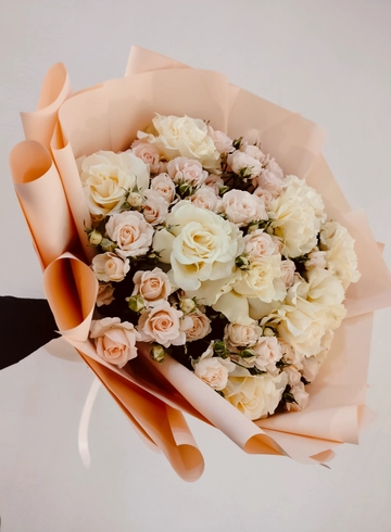 Букет «Крем-брюле» от интернет-магазина цветов в 