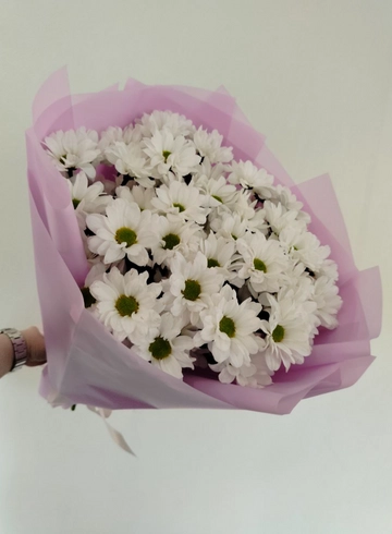 5 кустовых хризантем от интернет-магазина цветов в 