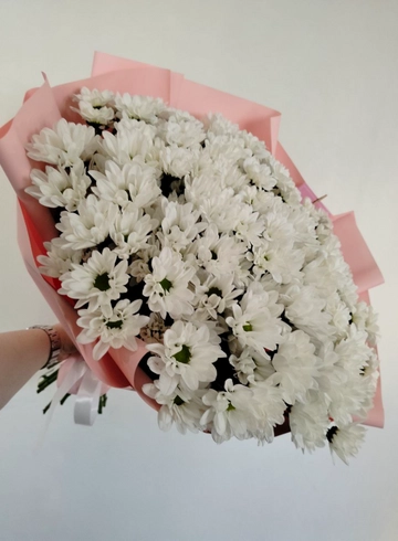 15 кустовых хризантем от интернет-магазина цветов в 